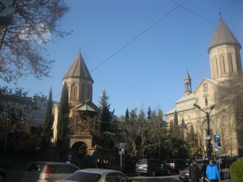 Exkursion Tiflis Kirche
